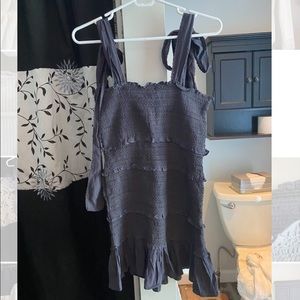 Grey boutique dress (size s)